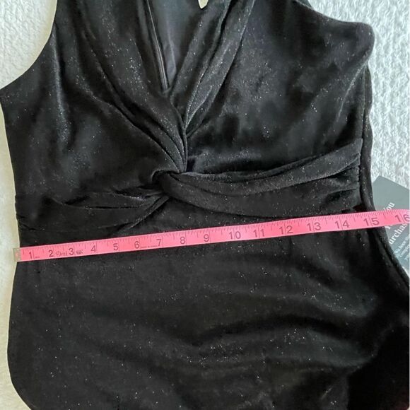 NWT Arianna by Rachel Kay long black dress size 12 - Picture 11 of 14